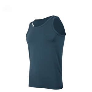 Débardeur de sport pour homme à haute élasticité, style <span class=keywords><strong>NBA</strong></span>, séchage rapide, respirant, pour l'entraînement au basketball, sans manches, avec logo personnalisé - Product Image 3