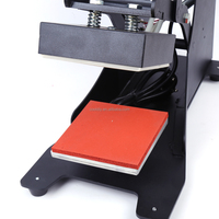Nouvelle presse à chaud pour étiquettes plates 12*12CM, machine à sublimation semi-automatique multifonction pour vêtements