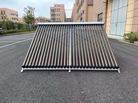 25/50 Tubes caloduc capteur solaire sous pression système de chauffe-eau solaire fendu produire de l'eau chaude