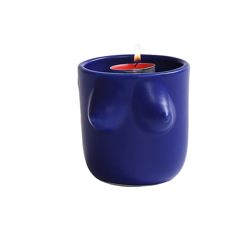 Mumlar dekor yaratıcı tasarımlar en iyi hediyeler ev dekor yağ yakıcı mum kavanozu toptan Aroma lambaları mum hediyeler tealight tutucular