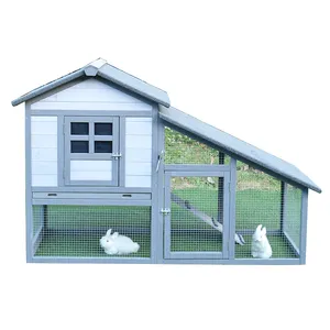 סיטונאי גינה בחצר אחורית חיצונית מסחרית עץ לול תרנגולת שכבת ביצה תיבת קן כלוב לחיות מחמד בית עופות ארנב בית לול