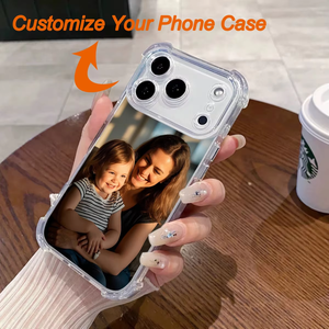 Funda Personalizada con Foto a Prueba de Golpes para <span class=keywords><strong>iPhone</strong></span> 17 16 16e 15 14 13 12 11 Pro Max Mini <span class=keywords><strong>SE</strong></span> <span class=keywords><strong>2020</strong></span> 2022 XS XR 6 7 8 Plus Air Cover - Product Image 1