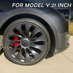 4 Uds. Tapa de cubo de rendimiento de llanta completa de 21 pulgadas accesorios de repuesto tapa de rueda de automóvil <span class=keywords><strong>tapacubos</strong></span> 2022 2023 2024 para <span class=keywords><strong>Tesla</strong></span> <span class=keywords><strong>Model</strong></span> <span class=keywords><strong>Y</strong></span> - Product Image 3