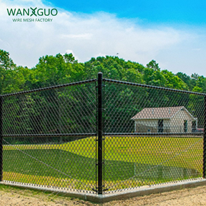 Clôture <span class=keywords><strong>rigide</strong></span> en fil de diamant de jardin anti-corrosion en gros à <span class=keywords><strong>bas</strong></span> prix Clôture à maillon de chaîne en métal enduit de PVC à haute résistance - Product Image 2