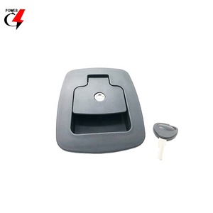 Chất lượng tốt Máy phát điện cửa tủ mái chèo xử lý khóa im lặng loại máy phát điện đặt tán nhựa khóa cửa - Product Image 5