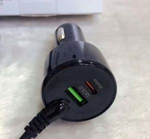 ที่ชาร์จในรถยนต์ 76W 4 in 1 A+C รองรับ QC3.0 พร้อมสายต่อ 1.8 เมตร สำหรับชาร์จเร็วที่เบาะหน้าและเบาะหลัง - Product Image 4