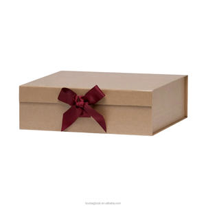 Grande boîte en papier pliante personnalisée pour le rangement des chaussures Boîte portable à <span class=keywords><strong>prix</strong></span> raisonnable Boîte cadeau pliante en papier kraft bleu haut bas - Product Image 4