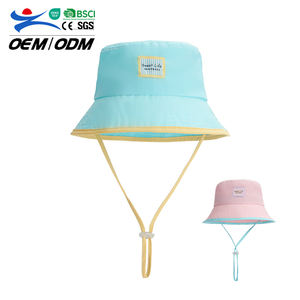 Sombrero de Pescador para Mujer, Estilo Casual, Protección Solar, Color Contrastante, para Exteriores, Nuevo Modelo de Verano - Product Image 1