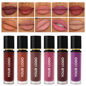 Brillo Labial de Marca Privada OEM MLM, Producto en Stock, Tinte Labial Brillante y Mate, Hidratante, No Pegajoso, de Larga Duración, Maquillaje Cosmético para Labios - Product Image 6