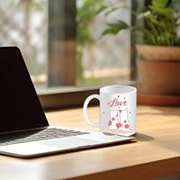 Mug à sublimation 11 oz vierge, livraison gratuite, logo personnalisé, mug à café en céramique de haute qualité, entrepôt américain, mug pour sublimation
