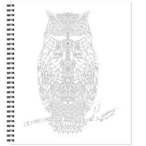 2025 livre de coloriage <span class=keywords><strong>pour</strong></span> adultes anti-stress dessins animaux, mandalas, fleurs, motifs Paisley livre de coloriage - Product Image 6