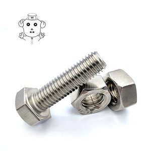 Perno y Tuerca de Acero Inoxidable M16 X <span class=keywords><strong>100</strong></span> M10x150 Grado 316 M39 M27 Perno Hexagonal M8x25 M33 Pernos y Fijaciones - Product Image 1