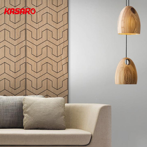 แผ่นไม้อะคูสติกผนังอะคูสติกกันเสียงสำหรับแผงอะคูสติกผนังเก็บเสียง - Product Image 2