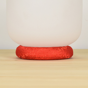 Nouvel ensemble <span class=keywords><strong>de</strong></span> coussins Chakra au design innovant, accessoire O-ring pour bol chantant en cristal d'alchimie, pour une fixation stable du bol chantant en cristal - Product Image 5