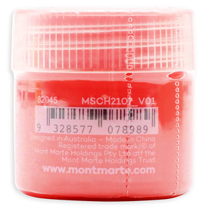 Colore Acrilico Mont Marte PDQ 24 X 20ml - Vernice Acrilica Artistica Vermiglione - Product Image 3