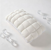 Oreiller en soie glacée ultra-doux et cireux, avec noyau en nylon et élasthanne pour un sommeil profond et une sensation de fraîcheur, modèle Ananas