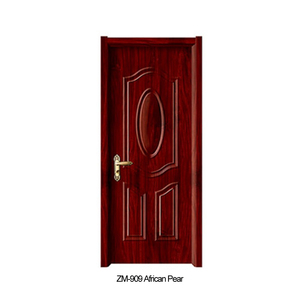 Nuevo diseño impermeable interior WPC pintura libre puerta de madera hogar Baño puerta Hotel puerta - Product Image 2