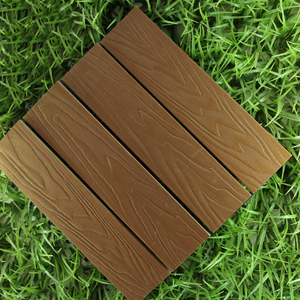 Baldosas de WPC para Balcón, <span class=keywords><strong>Patio</strong></span> y Terraza, de Ensamblaje DIY, para Jardín Exterior, <span class=keywords><strong>Suelo</strong></span> de WPC, Tarima de Madera Plástica - Product Image 5