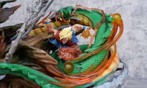 Nouvelle figurine anime Dragon <span class=keywords><strong>DBZ</strong></span> en PVC de 35 cm, <span class=keywords><strong>Goku</strong></span> <span class=keywords><strong>VS</strong></span> <span class=keywords><strong>Vegeta</strong></span> Shenron, modèle japonais, jouet Hcengtriz, décoration de bureau, vente en gros - Product Image 5