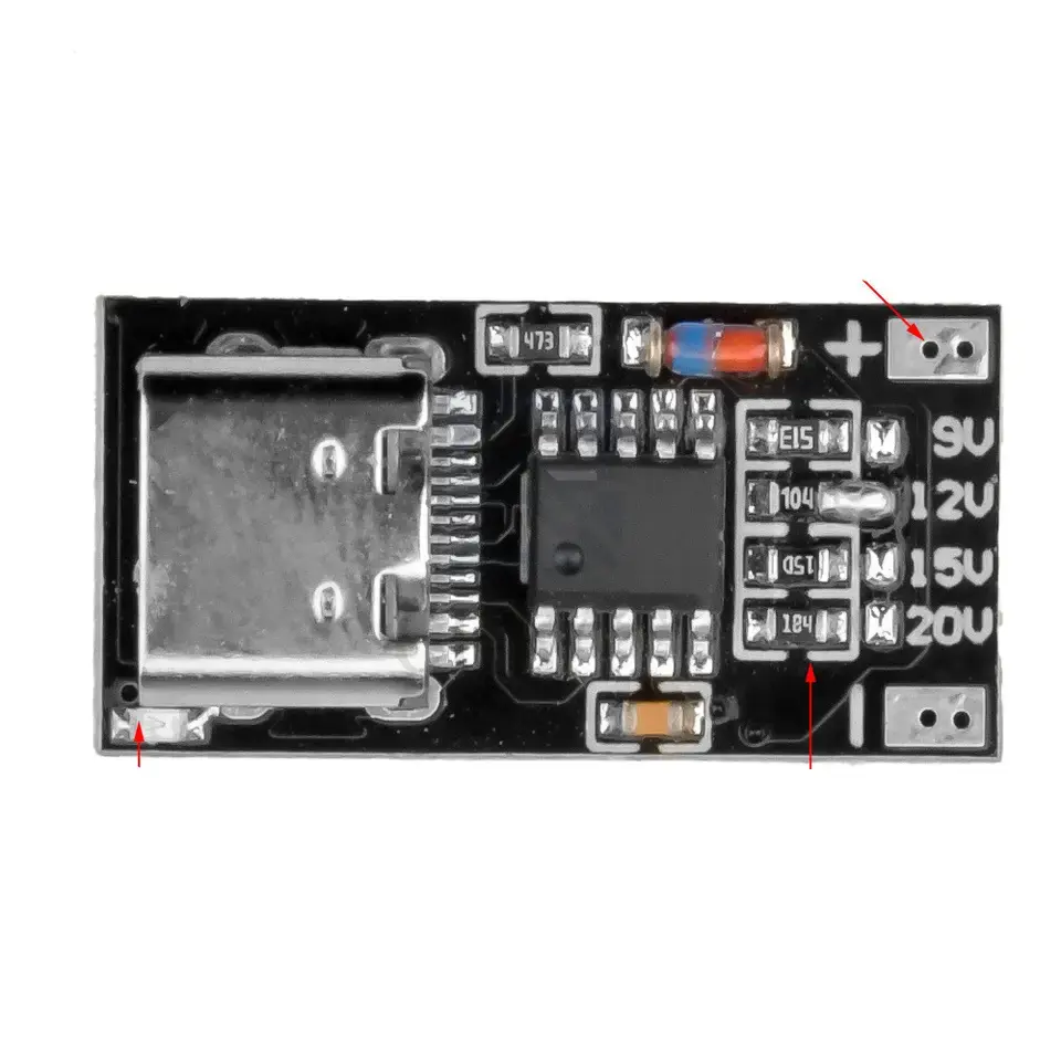 Type-C PD2.0 PD3.0 9V 12V 15V 20V PD/QC Decoy Board Fast Charge USB Boost Module Charger Board Tools