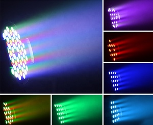 54*3W LED PAR ánh sáng sân khấu Led ánh sáng bên đám cưới Disco hiệu suất Bar sự kiện Dance LED DMX LED PAR SONOS di chuyển nóng bán giá rẻ - Product Image 3