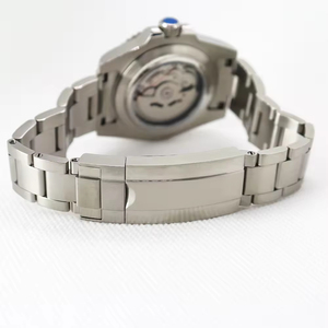 Reloj de Lujo para Hombre, Estilo Hip Hop, Azul Vintage, 40mm, Correa de 20mm, Cristal de Zafiro, Acero Inoxidable, Mecánico Automático, Resistente al Agua - Product Image 2