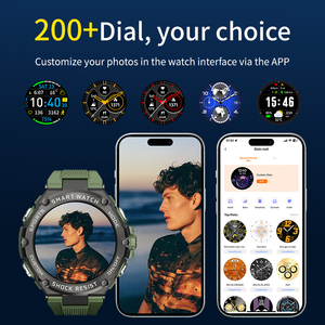 GS mặc 1.53 inch màn hình <span class=keywords><strong>Android</strong></span> điện thoại thông minh đồng hồ Nhịp Tim Huyết Áp huyết áp Oxy giám sát gm6 thông minh đồng hồ - Product Image 3