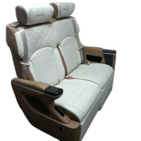 Siège pivotant pour camping-car/accoudoir central confort couleur personnalisée luxe cuir dos canapé sièges réglage intérieur MPV VAN