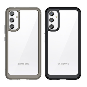 Funda de teléfono acrílico transparente para Samsung <span class=keywords><strong>Galaxy</strong></span> <span class=keywords><strong>A34</strong></span> <span class=keywords><strong>5G</strong></span>, carcasa trasera de teléfono móvil a prueba de golpes y dura de lujo para Samsung <span class=keywords><strong>A34</strong></span> <span class=keywords><strong>5G</strong></span> - Product Image 5