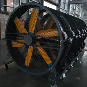 Ventilateur sur pied industriel HVLS de 1,5 mètre à 2 mètres, économique en énergie, facile à déplacer, pour entrepôt - Product Image 1