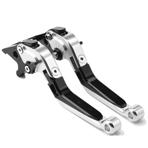 Palanca de Embrague de Freno de Motocicleta de Aleación de Aluminio Retráctil Ajustable en 6 Posiciones CNC para TRIDENT 660 2022 O'YOUNGER - Product Image 1