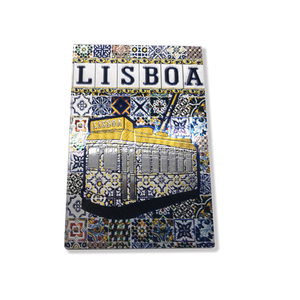 Recuerdos de Portugal, Paisaje Cultural de <span class=keywords><strong>Lisboa</strong></span>, Palacio de Sintra, Imán de Nevera Personalizado con Diseño Turístico para Regalos de Recuerdo para Turistas - Product Image 3