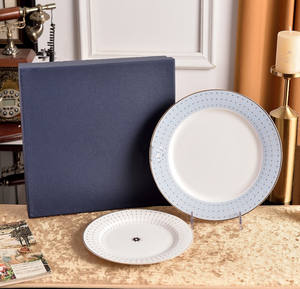 Star European Western Cuisine Plate Ceramic Hotel Restaurant Breakfast <b>Dessert</b> Steak Plate - Product Image 2