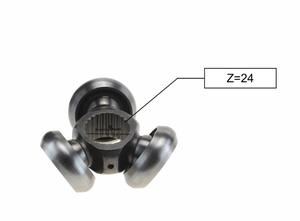 CROCIERA TRÉPIED SEMIASSE Junta TRIPODES 24TX41.5 UTILISÉ pour BM X3 E83 F25 2004 31607619657 - Product Image 2