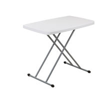 Promotion Exceptionnelle Table et Chaise Pliantes de Pique-Nique et Repas Rectangulaires Blanches en Plastique HDPE, Populaires pour Événements Intérieurs et Extérieurs, Mariages