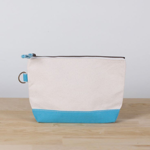 Bolsa Cosmética de Algodón con Cierre, Impresión Personalizada, Ecológica, Pedidos al por Mayor para Marcas de Belleza y Campañas Promocionales - Product Image 1