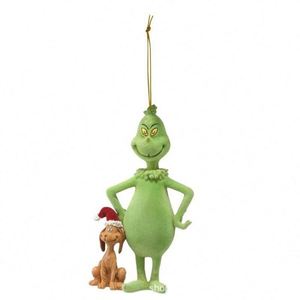Adorno Colgante de Acrílico de Monstruo Peludo Verde 2025 para Árbol de Navidad, Novedad Transfronteriza, Colgante de Dibujos Animados - Product Image 6