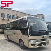 Minibus d'occasion Yvtong 6729 de 2015, moteur diesel Yuchai, 28 places, bus touristique pour l'exportation