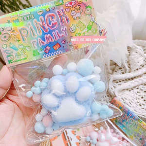 Juguetes Blandos Patita de Gato TPR Hechos a Mano, Juguete Suave para Apretar, Patita Blanda de Gato Taba - Product Image 3