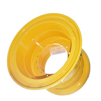Nouvelle Arrivée Prix Fournisseur 25-15.00/3.0 Jante de Chargeuse sur Pneus en Acier Tubeless Multipièces Démontable OTR pour Pneu 21.00R25