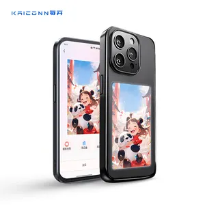 2024 Sản Phẩm Mới Tùy Chỉnh Sang Trọng Cho Iphone Từ Kỹ Thuật Số E-Ink Màn Hình Thông Minh NFC Di Động Điện Thoại Di Động Trường Hợp