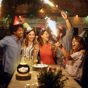 <span class=keywords><strong>2023</strong></span> nouvelles ventes chaudes boule de cristal lumineuse décoration système solaire Led veilleuses bureau maison déco - Product Image 6