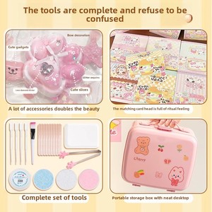 Kit de Silicona para Manualidades, Unisex, con Pegamento y Molde, para Hacer Patas de Gato de Rebote Lento, para Aliviar el Estrés, Edades 14+ - Product Image 4