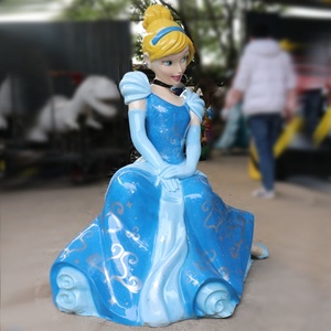 Children Playground Vivid Fiberglass <strong>Life</strong> <strong>Size</strong> Cartoon <strong>Statue</strong> for Sale - Product Image 3