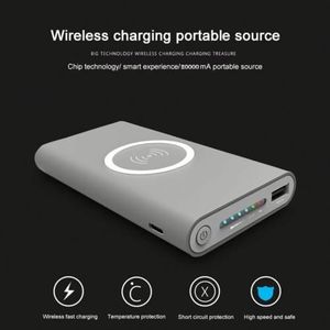Nouvelle batterie externe portable sans fil 10000 mAh 2024, chargeur de téléphone portable, batterie externe pour téléphone 8 8plus X 8p - Product Image 4