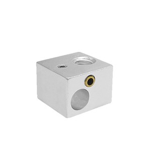 Bloc chauffant pour imprimante 3D Hintonda, en alliage d'aluminium 6063 avec manchon en laiton pour Hot End - Product Image 2