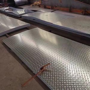 Sıcak haddelenmiş karbon standart çelik baklavalı sac Q235B kontrol ÇELİK TABAKA/levha gözyaşı damlası elmas plaka - Product Image 5