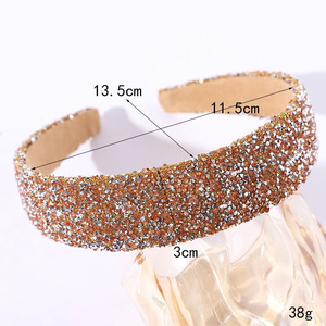 Pour <span class=keywords><strong>SHEIN</strong></span> Serre-Tête de Luxe Haut de Gamme Tendance Coréenne, Populaire et Coloré avec Perles et Strass, Accessoire de <span class=keywords><strong>Cheveux</strong></span> Unique - Vente en Gros - Product Image 5