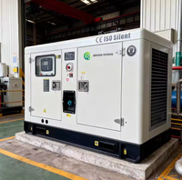 Livraison rapide Générateur diesel silencieux 50hz 60hz 12kva 15kva 25kva 35kva 50kva 60kva 80kva 100kva Prix abordable