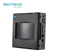 Sharevdi Mini PC industriel à boîtier en aluminium, best-seller, avec prise en charge HD-MI 2*DP, triple écran, processeur Intel Core I3 I5 I7